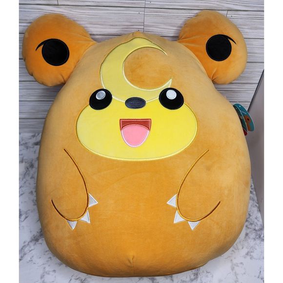 Jazwares Squishmallow 20" Teddiursa Pokemon Day Wave 4 Release in Hand FAST SHIP - Picture 1 of 4